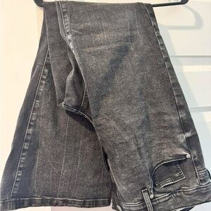 Ava & Viv Gray Flare & Wide Leg Jeans